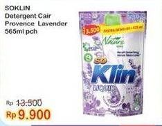 Promo Harga So Klin Liquid Detergent Provence Lavender 565 ml - Indomaret