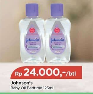 Promo Harga Johnsons Baby Oil 125 ml - TIP TOP