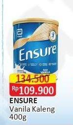 Promo Harga ENSURE Nutrition Powder FOS Vanila 400 gr - Alfamart