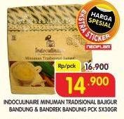 Promo Harga Indoculinaire Minuman Tradisional Bajigur, Bandrek 5 pcs - Superindo