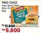 Promo Harga Prochiz Quick Melt Slice 85 gr - Indomaret