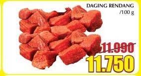 Promo Harga Daging Rendang Sapi per 100 gr - Giant