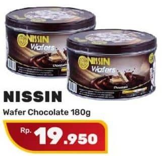 Promo Harga Nissin Wafers Chocolate 180 gr - Yogya