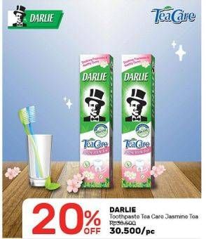 Promo Harga DARLIE Toothpaste Tea Care Green Tea Jasmine  - Guardian
