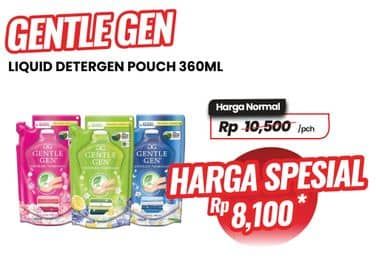 Promo Harga Gentle Gen Deterjen 360 ml - Carrefour