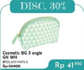 Promo Harga OKIDOKI Cosmetic Bag 3 Angle  - Carrefour