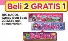 Promo Harga Big Babol Candy Gum All Variants per 5 pcs 20 gr - Indomaret
