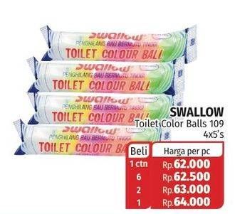 Promo Harga SWALLOW Naphthalene S-109 per 4 pouch 5 pcs - Lotte Grosir