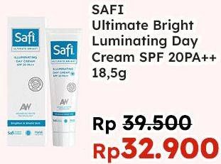 Promo Harga SAFI Ultimate Bright Cream Illuminating Day Cream SPF 20 PA++ 18 gr - Indomaret