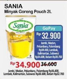 Promo Harga Sania Minyak Goreng 2000 ml - Alfamart