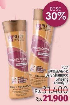 Promo Harga RUDY Shampoo Ginseng 170 ml - LotteMart