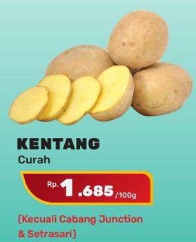 Promo Harga Kentang per 100 gr - Yogya