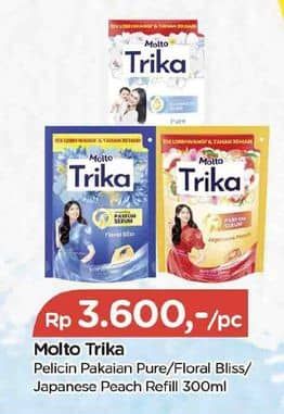 Promo Harga Molto Trika Pure, Floral Bliss, Japanese Peach 300 ml - TIP TOP