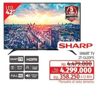 Promo Harga Sharp 2T-C42DF1I | Android TV  - Lotte Grosir