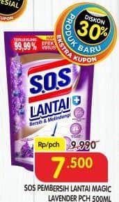 Promo Harga SOS Pembersih Lantai Magic Violet 750 ml - Superindo