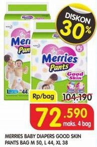 Promo Harga Merries Pants Good Skin M50, L44, XL38  - Superindo