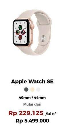 Promo Harga Apple Watch SE 44mm, 40mm 1 pcs - Erafone