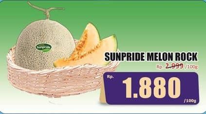 Promo Harga Melon Rock per 100 gr - Hari Hari