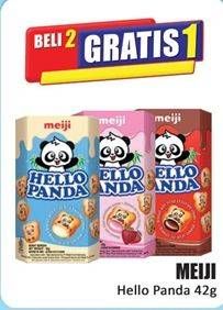 Promo Harga Meiji Hello Panda Biscuit 40 gr - Hari Hari
