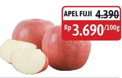 Promo Harga Apel Fuji per 100 gr - Alfamidi
