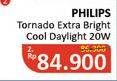 Promo Harga PHILIPS Lampu Tornado Mini 20watt  - Alfamidi
