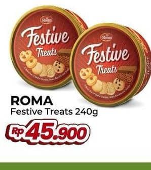 Promo Harga Roma Festive Treats 240 gr - Yogya