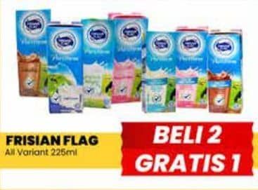Promo Harga Frisian Flag Susu UHT Purefarm All Variants 225 ml - Yogya