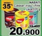 Promo Harga NABATI Bites Richeese, Richoco, Pink Lava 320 gr - Giant