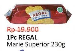 Promo Harga REGAL Marie Superior 230 gr - Alfamidi
