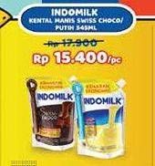 Promo Harga Indomilk Susu Kental Manis Cokelat, Plain 545 gr - Indomaret