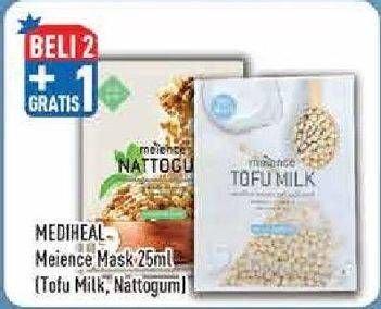 Promo Harga MEDIHEAL Meience Mask Tofu Milk, Nattogum 25 ml - Hypermart