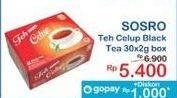 Promo Harga Sosro Teh Celup per 30 pcs 2 gr - Indomaret