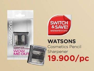Promo Harga WATSONS Cosmetics Pencil Sharpener  - Watsons