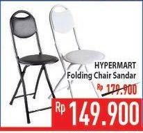Promo Harga Folding Chair  - Hypermart