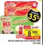 Promo Harga MEG Keju Serbaguna/Cheddar Cheese   - Superindo