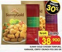 SUNNY GOLD Chicken Tempura, Kaarage, Crispy Crunch 500 g