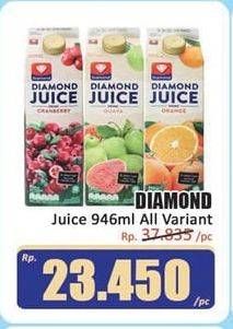Promo Harga DIAMOND Juice All Variants 946 ml - Hari Hari