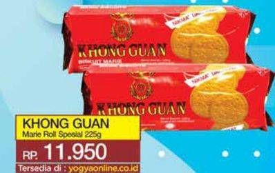 Promo Harga Khong Guan Biskuit Marie 225 gr - Yogya