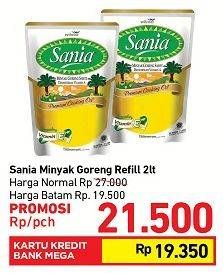 Promo Harga SANIA Minyak Goreng 2 ltr - Carrefour