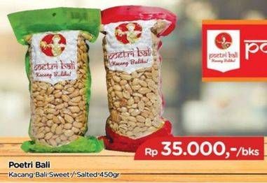 Promo Harga POETRI BALI Kacang Bali Manis, Asin 450 gr - TIP TOP