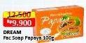 Promo Harga Dream Whitening Facial Soap Papaya 100 gr - Alfamart
