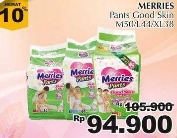 Promo Harga MERRIES Pants Good Skin M50, L44, XL38  - Giant