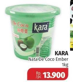 Promo Harga KARA Nata De Coco Ember 1 kg - Lotte Grosir