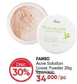Promo Harga Fanbo Acne Solution Loose Powder 20 gr - Guardian