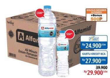 Promo Harga ALFAMIDI Air Mineral  - Alfamidi