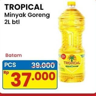Promo Harga Tropical Minyak Goreng 2000 ml - Indomaret