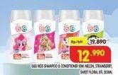 Promo Harga B&B KIDS Shampoo & Conditioner Buttercup, Blossom, Little Pony Pinkie Pie 200 ml - Superindo