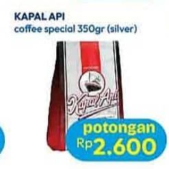 Promo Harga Kapal Api Kopi Spesial Silver 350 gr - Hypermart