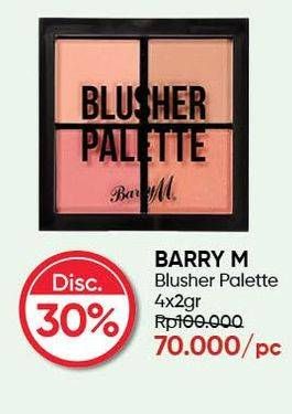 Promo Harga BARRY M Blusher Palette per 4 pcs 2 gr - Guardian
