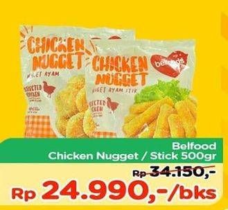 Promo Harga BELFOODS Chicken Nugget/Stick  - TIP TOP